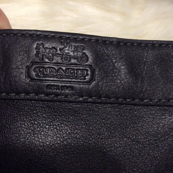 Coach Black Leather Small Hobo Bag - Picture 3 of 9